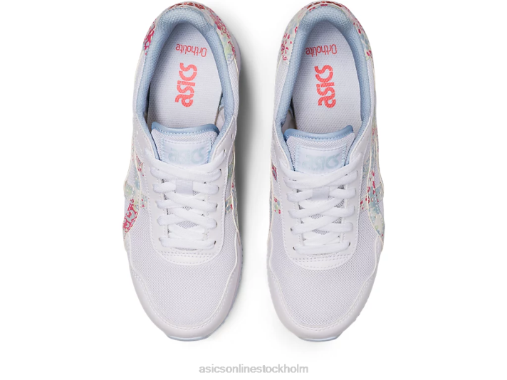 Asics tigerlöpare kvinnor D6D02164 vit/papaja