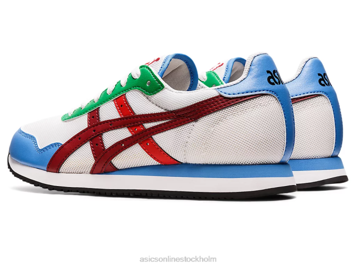 Asics tigerlöpare kvinnor D6D03148 vit/vinröd