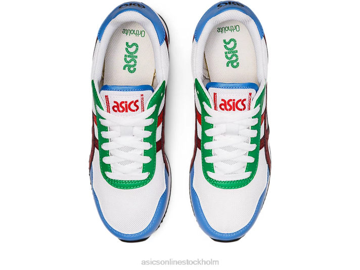 Asics tigerlöpare kvinnor D6D03148 vit/vinröd