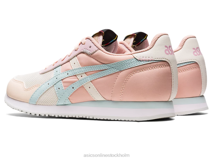 Asics tigerlöpare kvinnor D6D03150 grädde/aqua angel