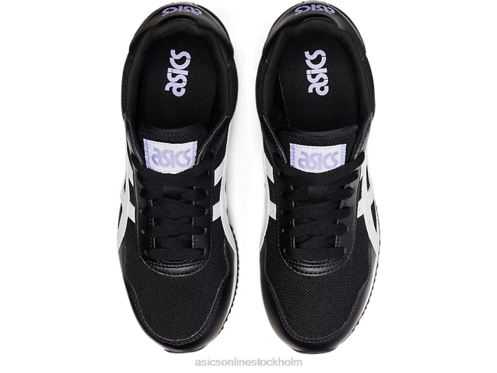 Asics tigerlöpare kvinnor D6D03734 svart vit