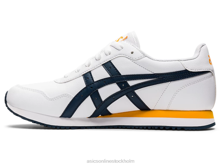 Asics tigerlöpare kvinnor D6D0641 vit/fransk blå