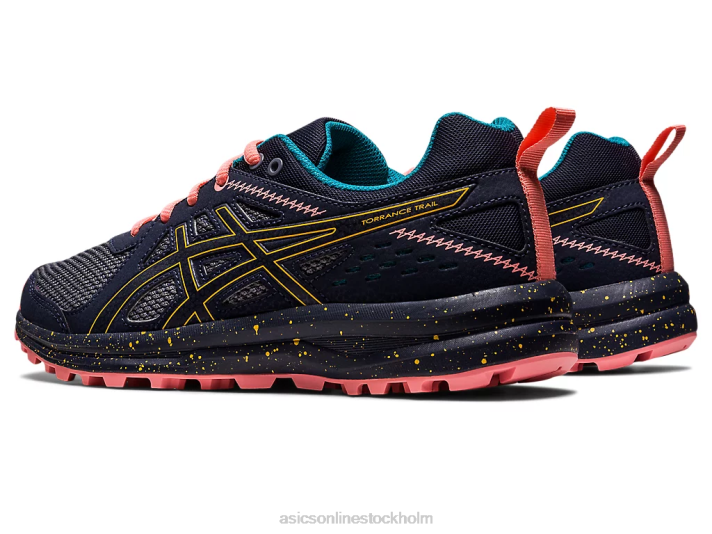 Asics torrans spår kvinnor D6D02871 metropol/citrus