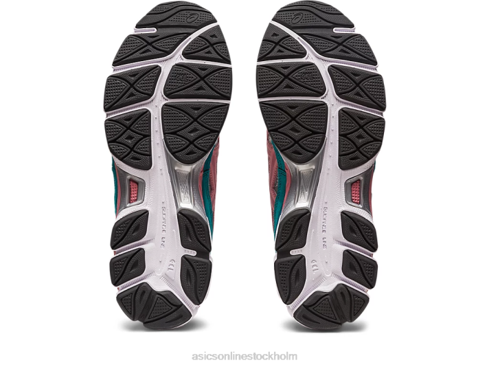 Asics vaken ny x gel-nyc kvinnor D6D0308 rent silver/grönblå skiffer