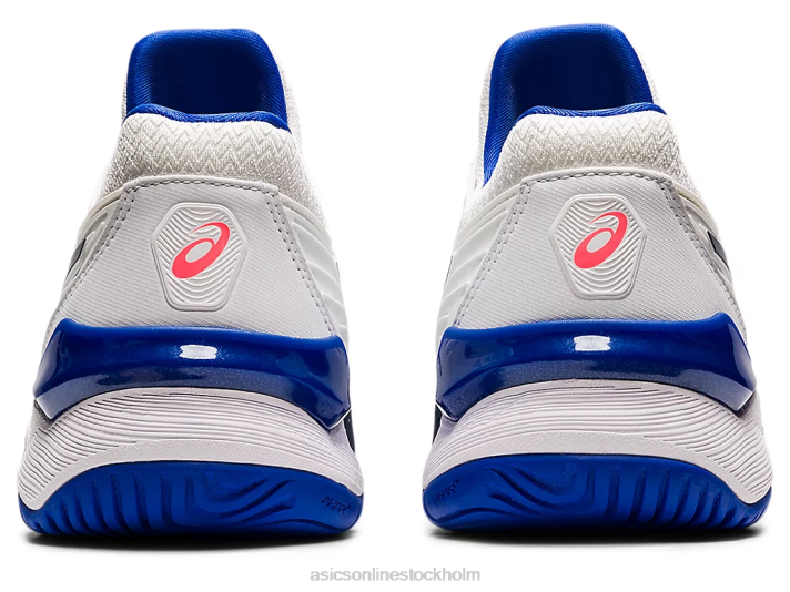 Asics domstol ff 2 kvinnor D6D03902 vit/lapis lazuli blå