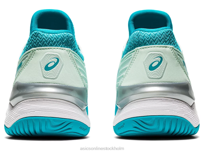 Asics domstol ff 2 kvinnor D6D04146 bio mint/lagun