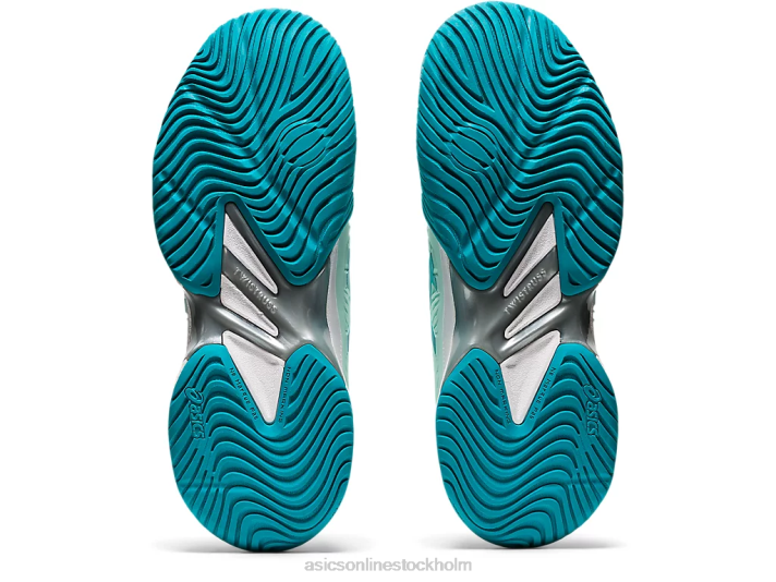 Asics domstol ff 2 kvinnor D6D04146 bio mint/lagun