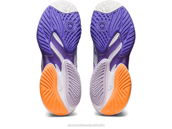 Asics domstol ff 3 kvinnor D6D02387 vit/ametist