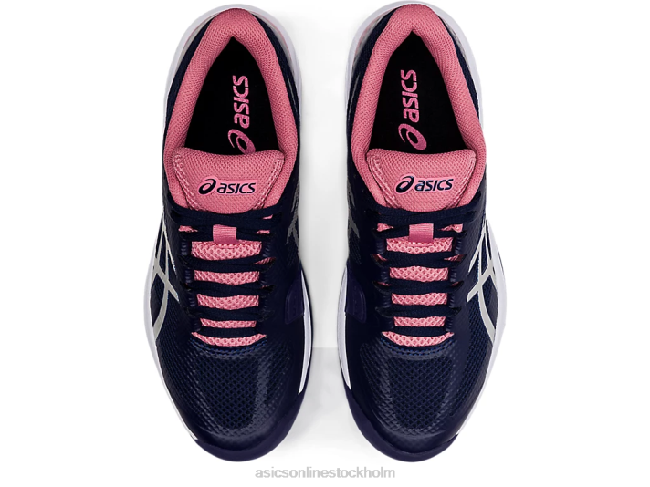 Asics domstol hastighet ff kvinnor D6D03511 peacoat/rent silver