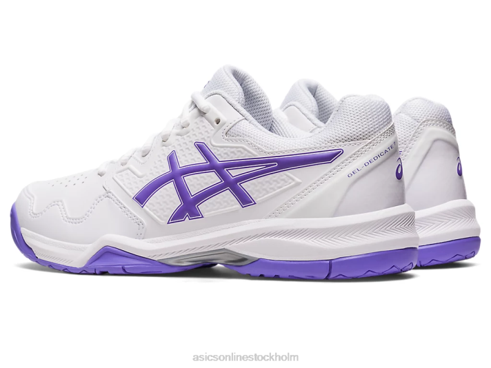 Asics gel-dedikerad 7 kvinnor D6D02462 vit/ametist