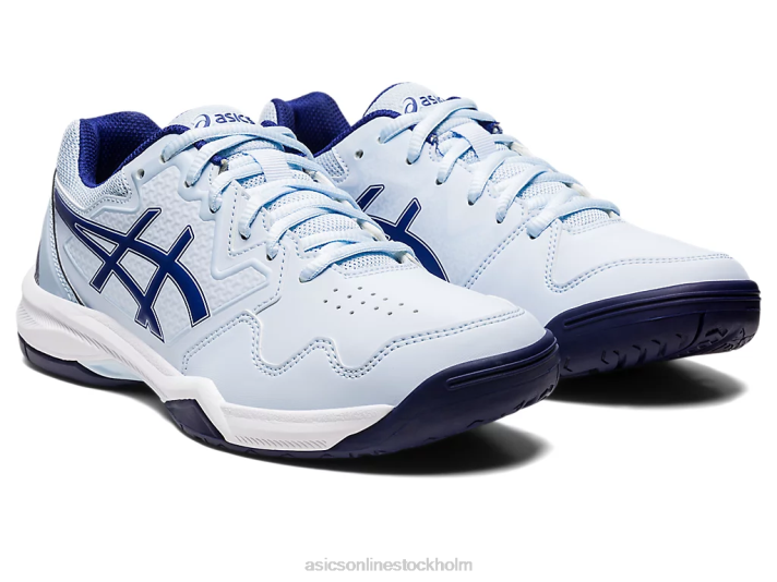 Asics gel-dedikerad 7 kvinnor D6D03111 mjuk himmel/dykblå