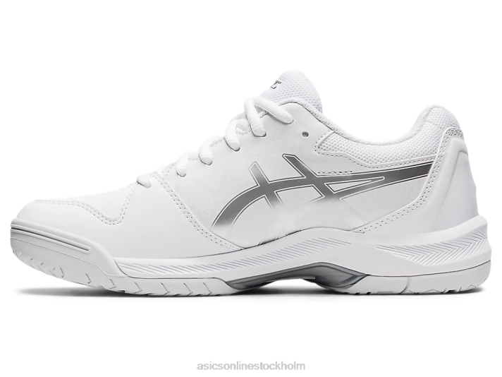 Asics gel-dedikerad 7 kvinnor D6D03768 vit/rent silver