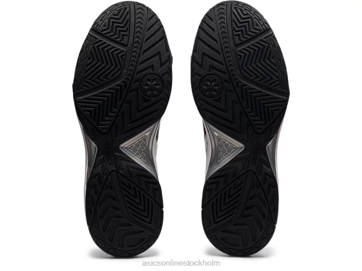 Asics gel-dedikerad 7 kvinnor D6D03856 svart vit