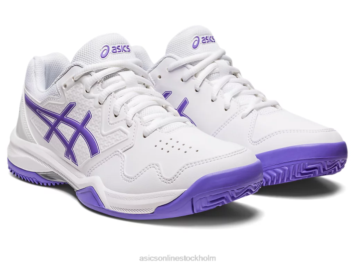 Asics gel-dedikerade 7 lera kvinnor D6D02541 vit/ametist