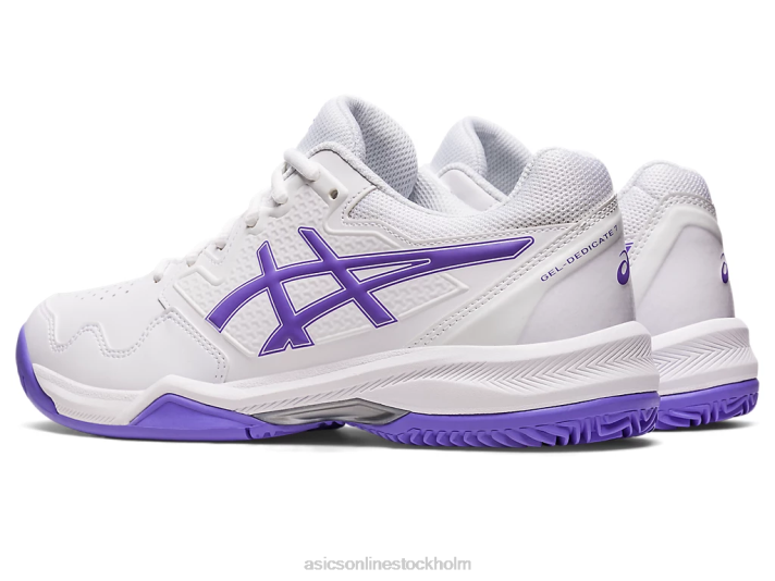 Asics gel-dedikerade 7 lera kvinnor D6D02541 vit/ametist