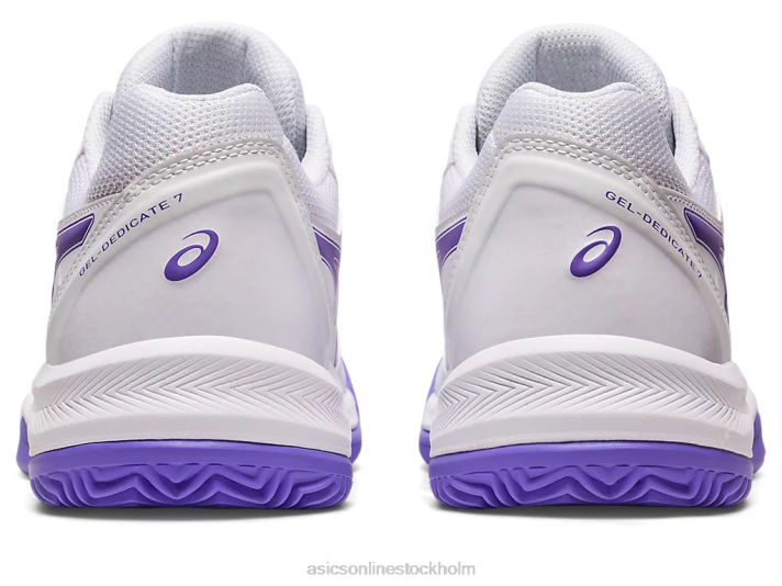 Asics gel-dedikerade 7 lera kvinnor D6D02541 vit/ametist