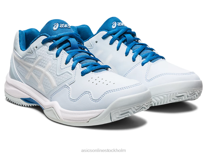 Asics gel-dedikerade 7 lera kvinnor D6D02544 himmel/vit