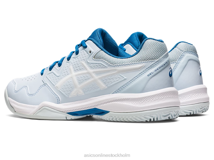 Asics gel-dedikerade 7 lera kvinnor D6D02544 himmel/vit