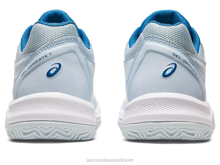 Asics gel-dedikerade 7 lera kvinnor D6D02544 himmel/vit