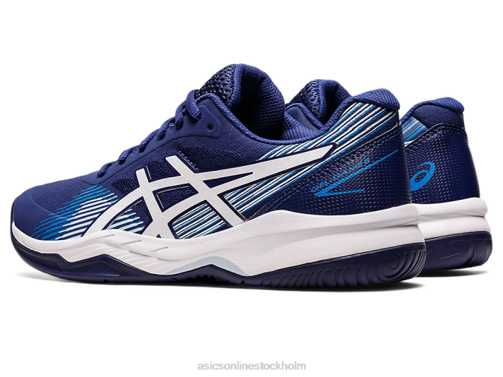 Asics gel-spel 8 kvinnor D6D03098 dyk blå/vit