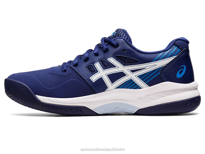 Asics gel-spel 8 kvinnor D6D03098 dyk blå/vit