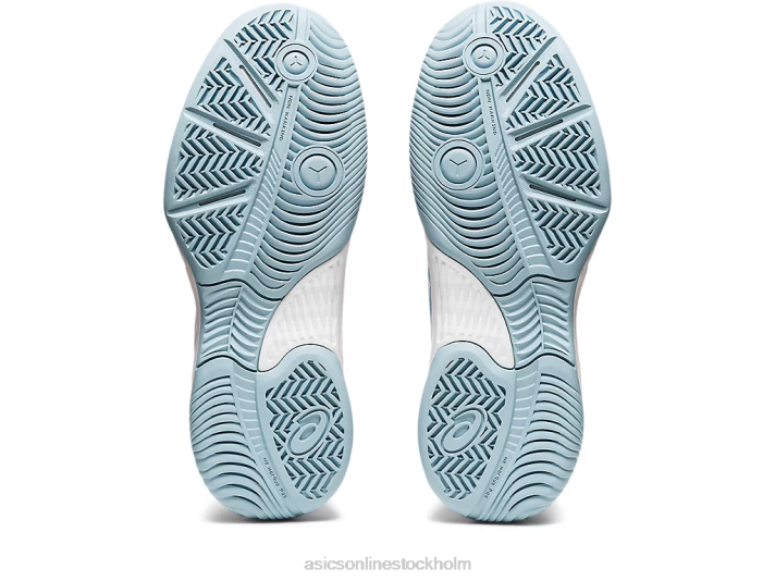Asics gel-spel 8 kvinnor D6D03192 vit/rökblå