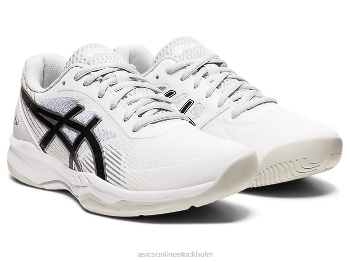 Asics gel-spel 8 kvinnor D6D04023 vit svart