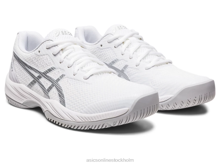 Asics gel-spel 9 kvinnor D6D02417 vit/rent silver