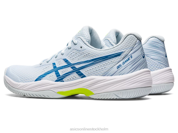 Asics gel-spel 9 kvinnor D6D02454 himmel/återfödd blå