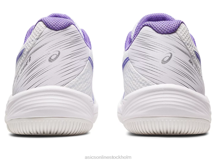 Asics gel-spel 9 kvinnor D6D02487 vit/ametist