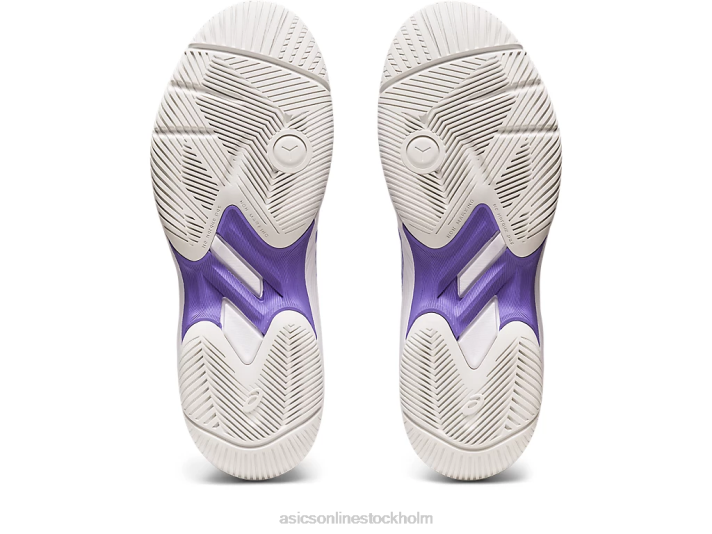 Asics gel-spel 9 kvinnor D6D02487 vit/ametist