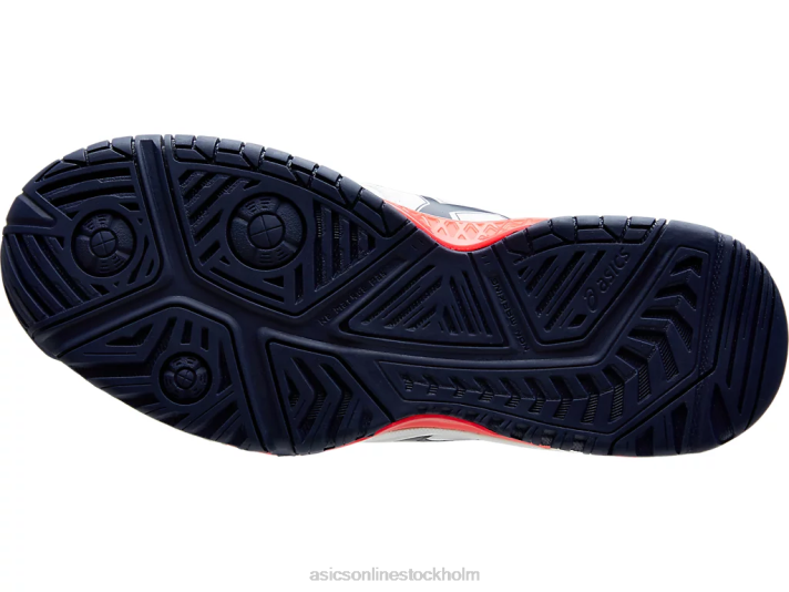 Asics gel-utmanare 12 kvinnor D6D04187 vit/peacoat