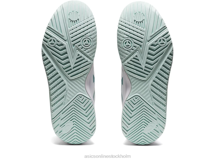 Asics gel-utmanare 13 kvinnor D6D02979 vit/rökblå