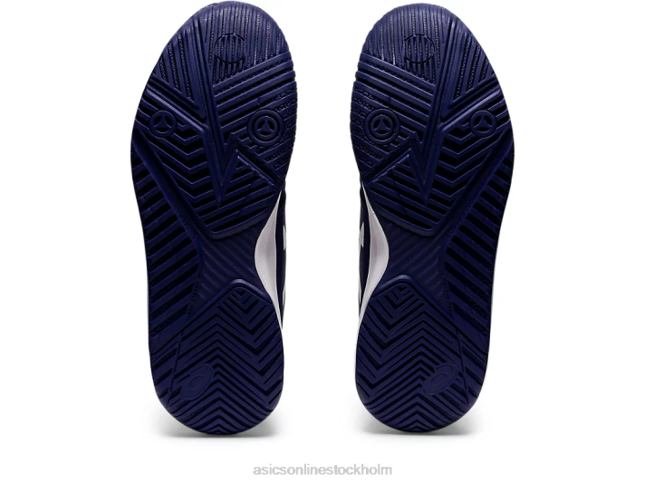 Asics gel-utmanare 13 kvinnor D6D03121 dyk blå/mjuk himmel