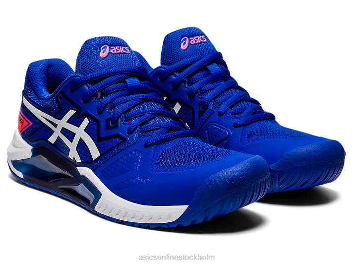 Asics gel-utmanare 13 kvinnor D6D03597 lapis lazuli blå/vit
