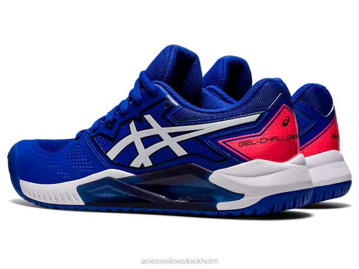 Asics gel-utmanare 13 kvinnor D6D03597 lapis lazuli blå/vit