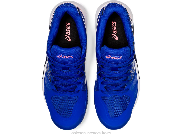 Asics gel-utmanare 13 kvinnor D6D03597 lapis lazuli blå/vit