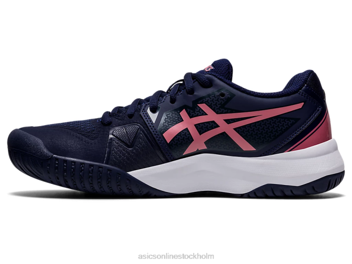 Asics gel-utmanare 13 kvinnor D6D03655 peacoat/smokey rose