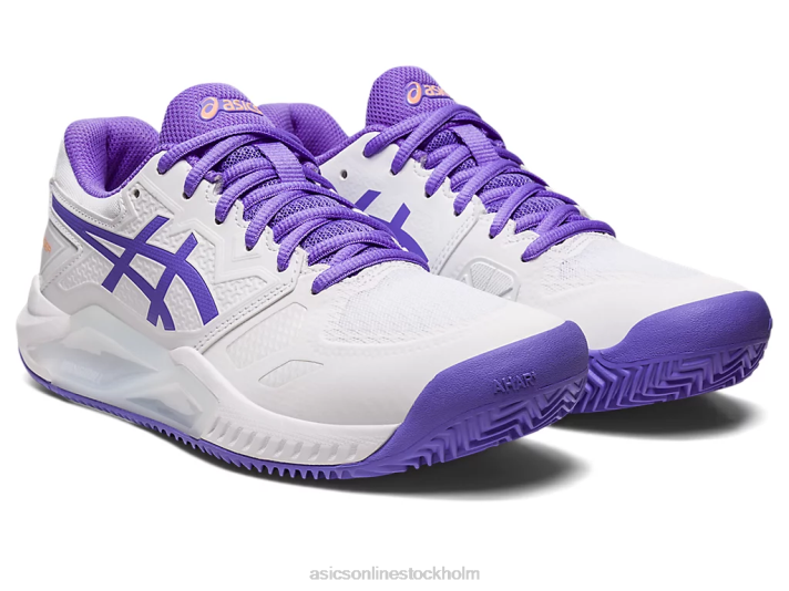 Asics gel-utmanare 13 lera kvinnor D6D02538 vit/ametist