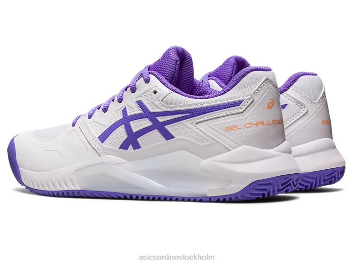 Asics gel-utmanare 13 lera kvinnor D6D02538 vit/ametist