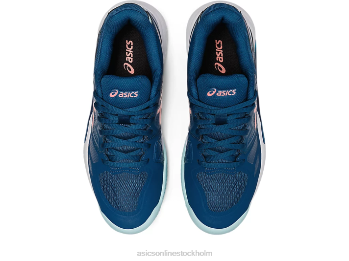 Asics gel-utmanare 13 lera kvinnor D6D03605 ljus indigo/guava