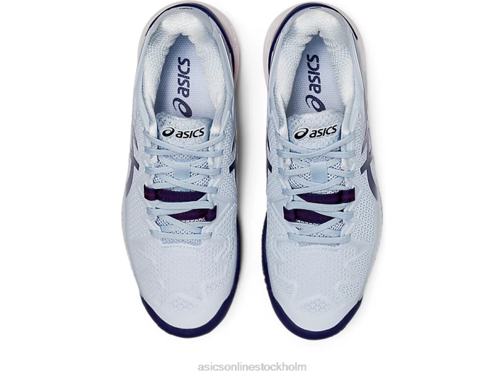 Asics gelupplösning 8 kvinnor D6D03122 mjuk himmel/dykblå