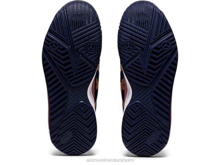 Asics gelupplösning 8 kvinnor D6D03894 peacoat/roséguld