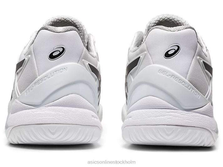 Asics gelupplösning 8 kvinnor D6D04152 vit svart