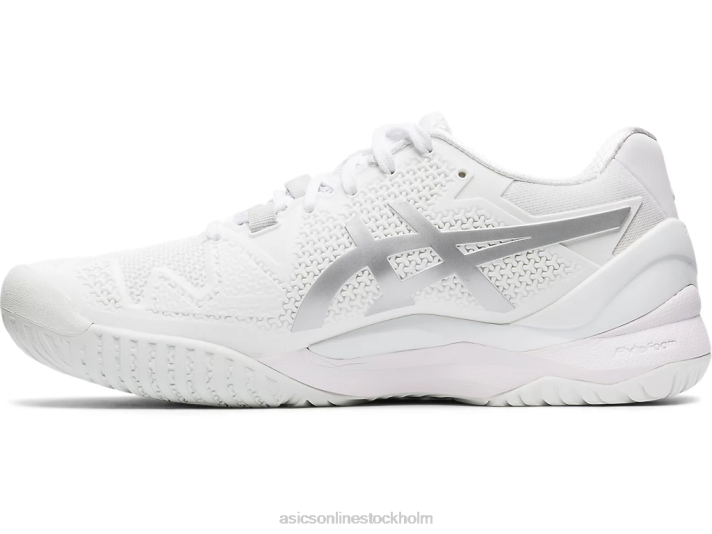 Asics gelupplösning 8 kvinnor D6D04186 vit/rent silver