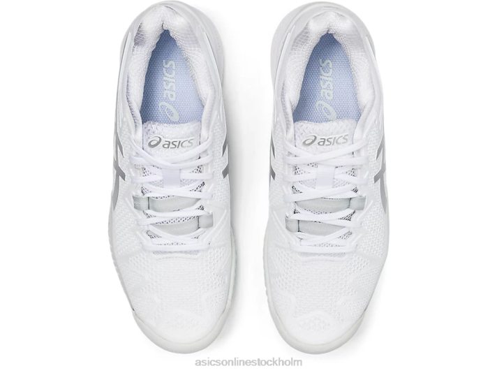 Asics gelupplösning 8 kvinnor D6D04186 vit/rent silver