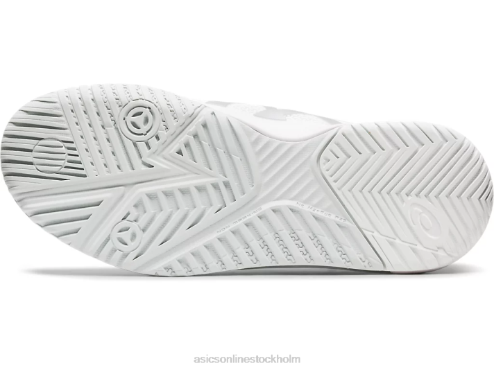 Asics gelupplösning 8 kvinnor D6D04186 vit/rent silver