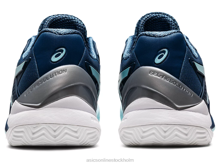 Asics gelupplösning 8 lera kvinnor D6D03259 ljus indigo/klarblå