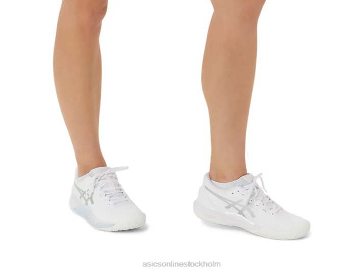 Asics gelupplösning 9 kvinnor D6D02390 vit/rent silver
