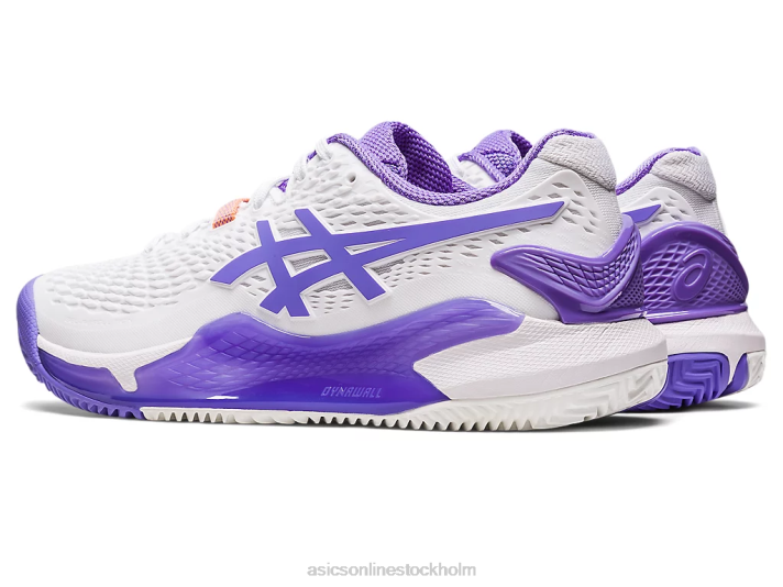Asics gelupplösning 9 lera kvinnor D6D02452 vit/ametist